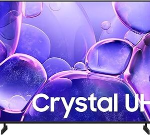 Samsung 58-Inch Class Crystal UHD U8000F 4K Smart TV (2025 Model) Endless Free Content, Crystal Processor 4K, MetalStream Design, Knox Security, Alexa Built-in