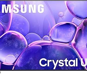 Samsung 65-Inch Class Crystal UHD U8000F 4K Smart TV (2025 Model) Endless Free Content, Crystal Processor 4K, MetalStream Design, Knox Security, Alexa Built-in